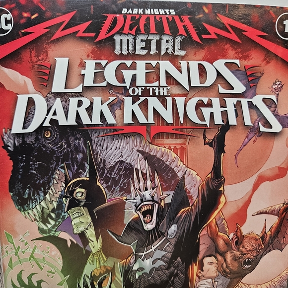DC Comics Dark Nights Death Metal Legends Of The Dark Knights #! Comic Book 2020 - Picture 7 of 8